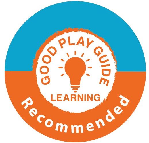 Learning recommended seal of approval by the Good Play Guide
